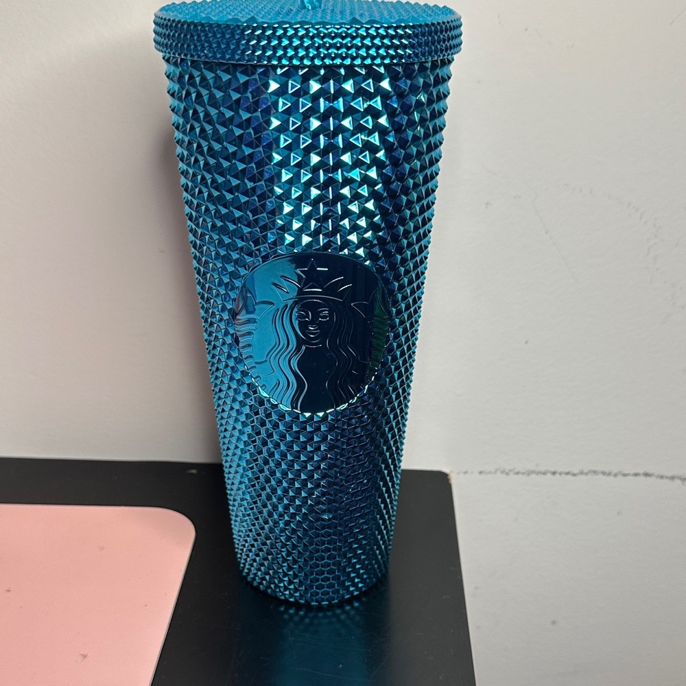 Starbucks Vibrant Blue Studded Tumbler